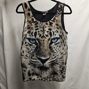 3for$25 cheetah prints and blue eyes tank top double zero SM summer layering fun
